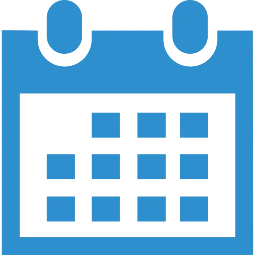 Monthly calendar icon
